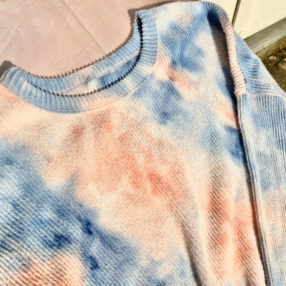 Tie Die Crewneck Sweater